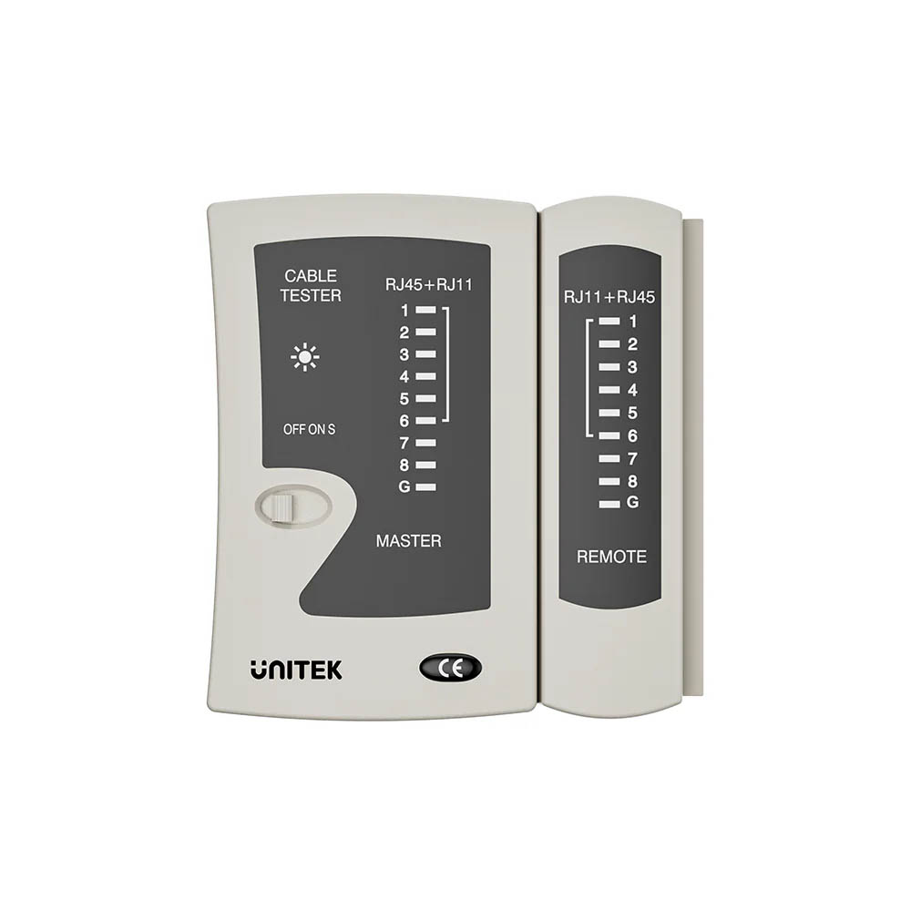 Unitek Network Tools Cablet Tester for RJ45/RJ11 OT140AGY01 - Image 2