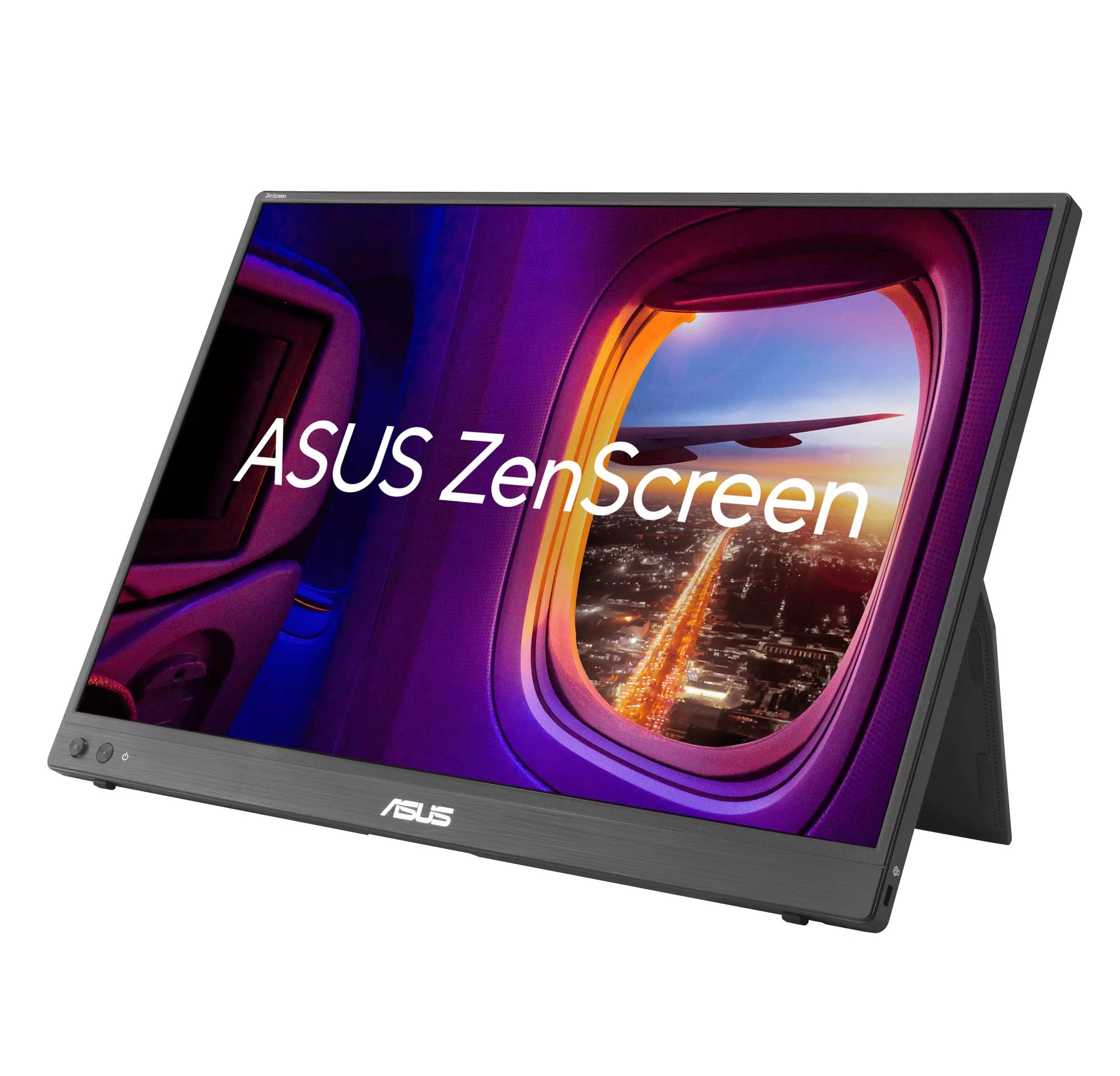 ASUS Monitor Portable ZenScreen 16" WUXGA IPS Power Pass-Through Auto-Rotate HDMI Dual USB-C MB16FC - Image 2