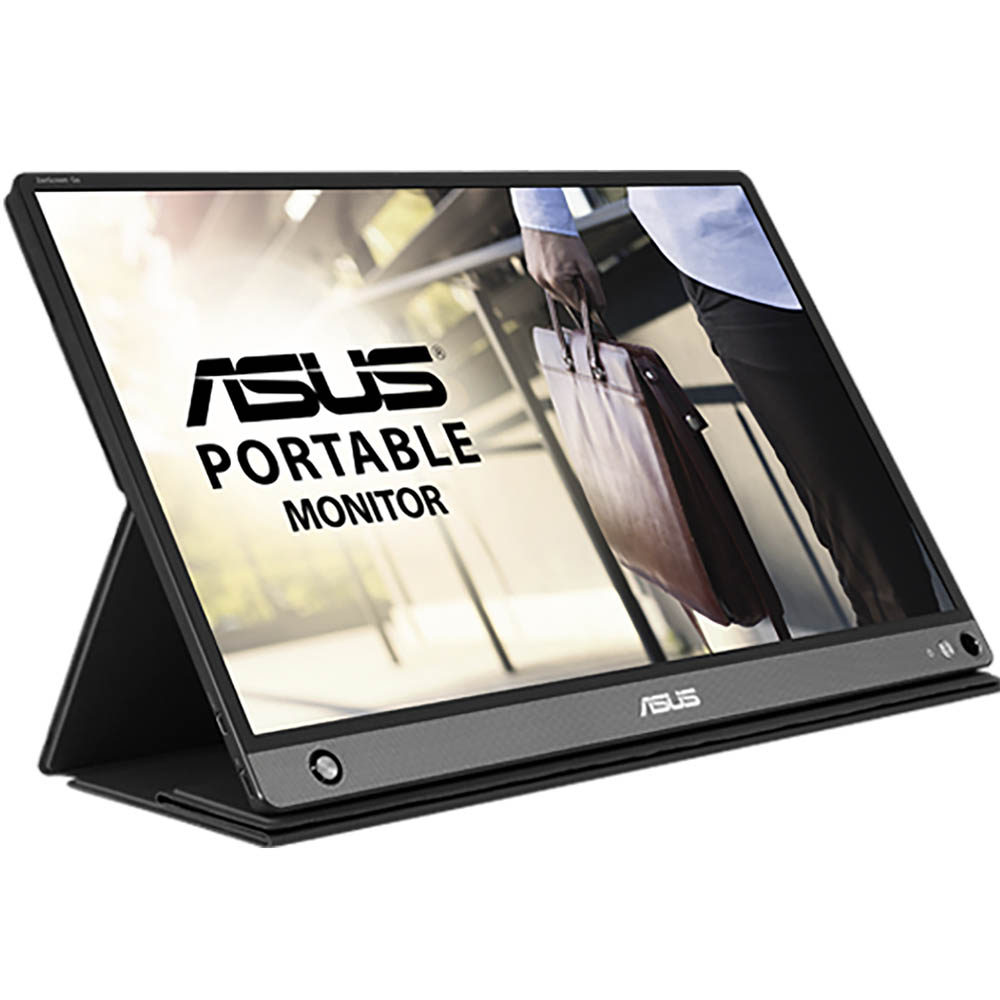 ASUS Monitor Portable ZenScreen GO 15.6" FHD IPS Built-in Battery Foldable Smart Case HDMI USB-C Speakers MB16AHP - Image 2