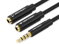 Vention AUDIO 3.5mm M to 2x3.5mm F Splitter Cable 0.3m BBVBY