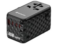 Verbatim Charger Travel Adapter World to World GAN III 140W 2xC 2xA UTA-10