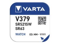 Varta Silver Oxide Coin Cell Battery 379 SR63 SR521SW (Low Drain)