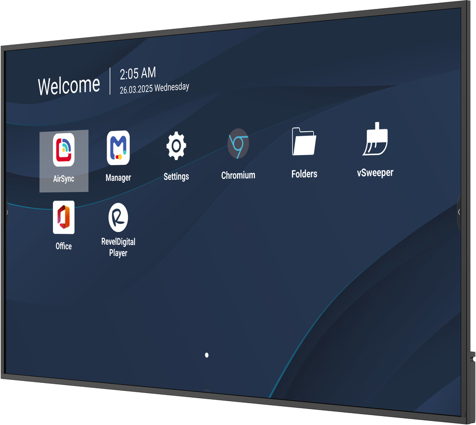 Viewsonic Commercial Display Digital Signage 75" 4K 24/7 Android USB-C HDMI Remote Management CDE7514-2C - Image 3