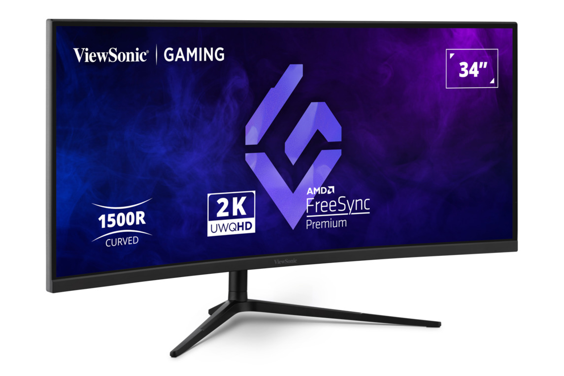 Viewsonic Monitor Gaming VX 34'' 2K VA Curved 180hz HDR10 VX3418C-2K - Image 3