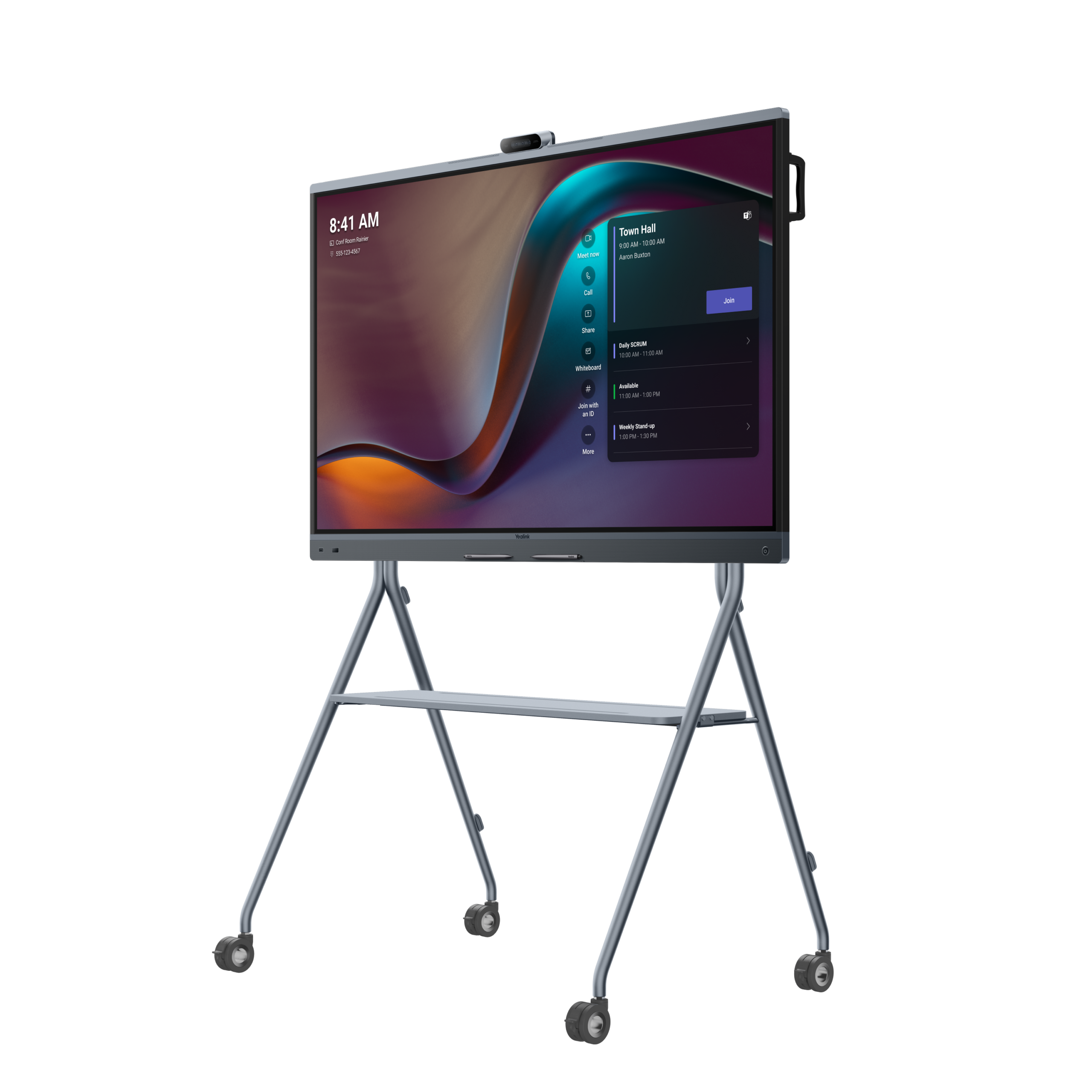 Yealink MeetingBoard Pro 86" 4K Interactive Display with AI Triple-Eye Camera 50MP & AI Enhanced Audio MB86Pro-A02 - Image 4