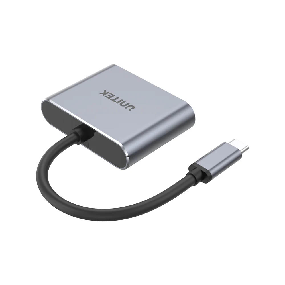 Unitek Converter USB-C to HDMI 4K60Hz + VGA with MST V1126A - Image 3
