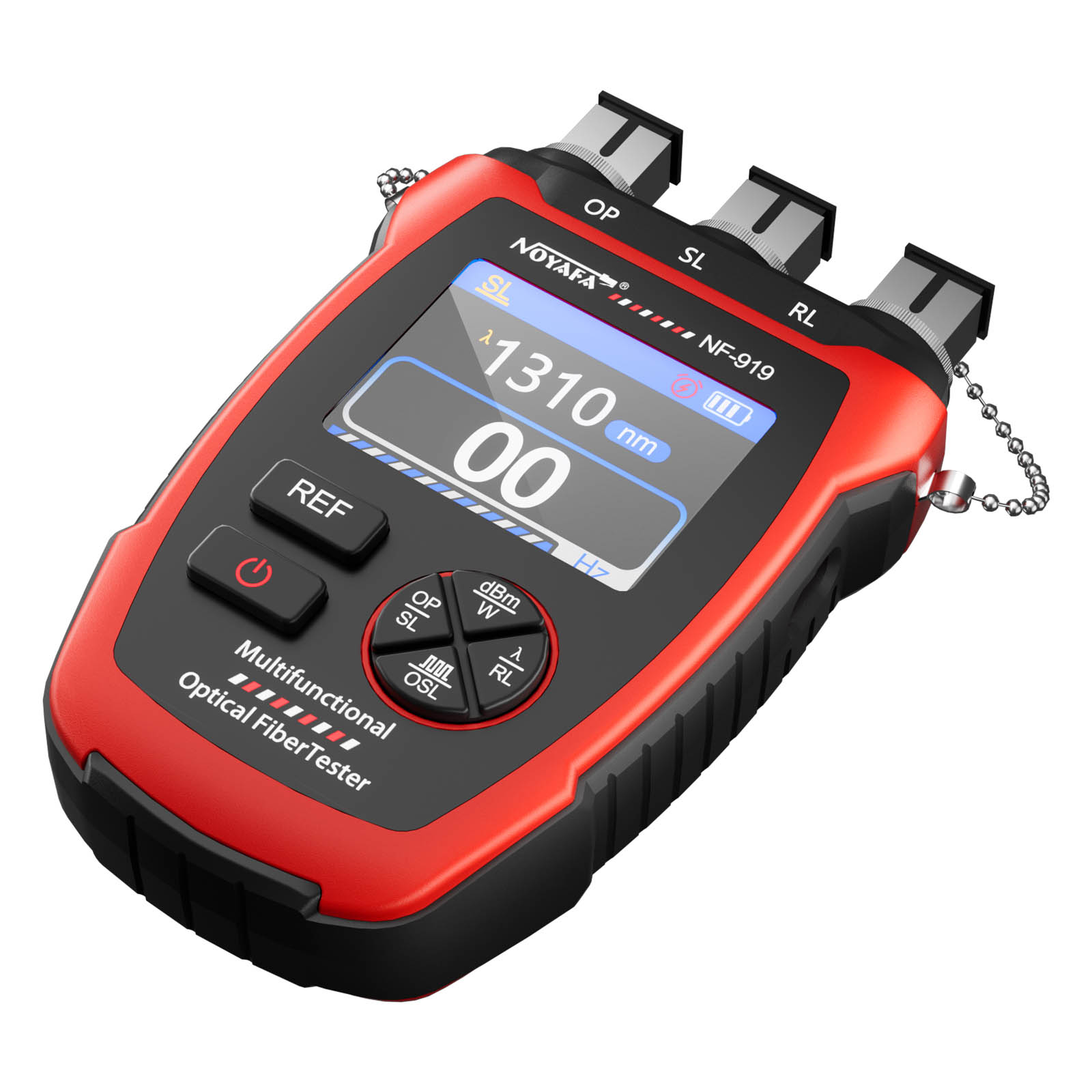 Noyafa Multifunctional Optical Fiber Tester Integrated Optical Power Meter, Light Source, and VFL NF-919 - Image 3