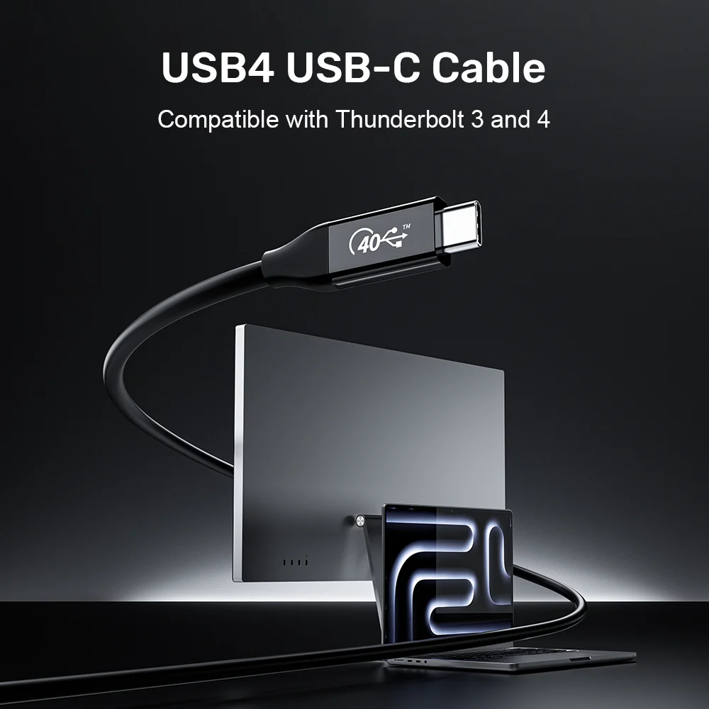 Unitek USB-C 4.0 M-M Cable 2.0m 240W+40G+8K60HZ C14100A v2 - Image 3