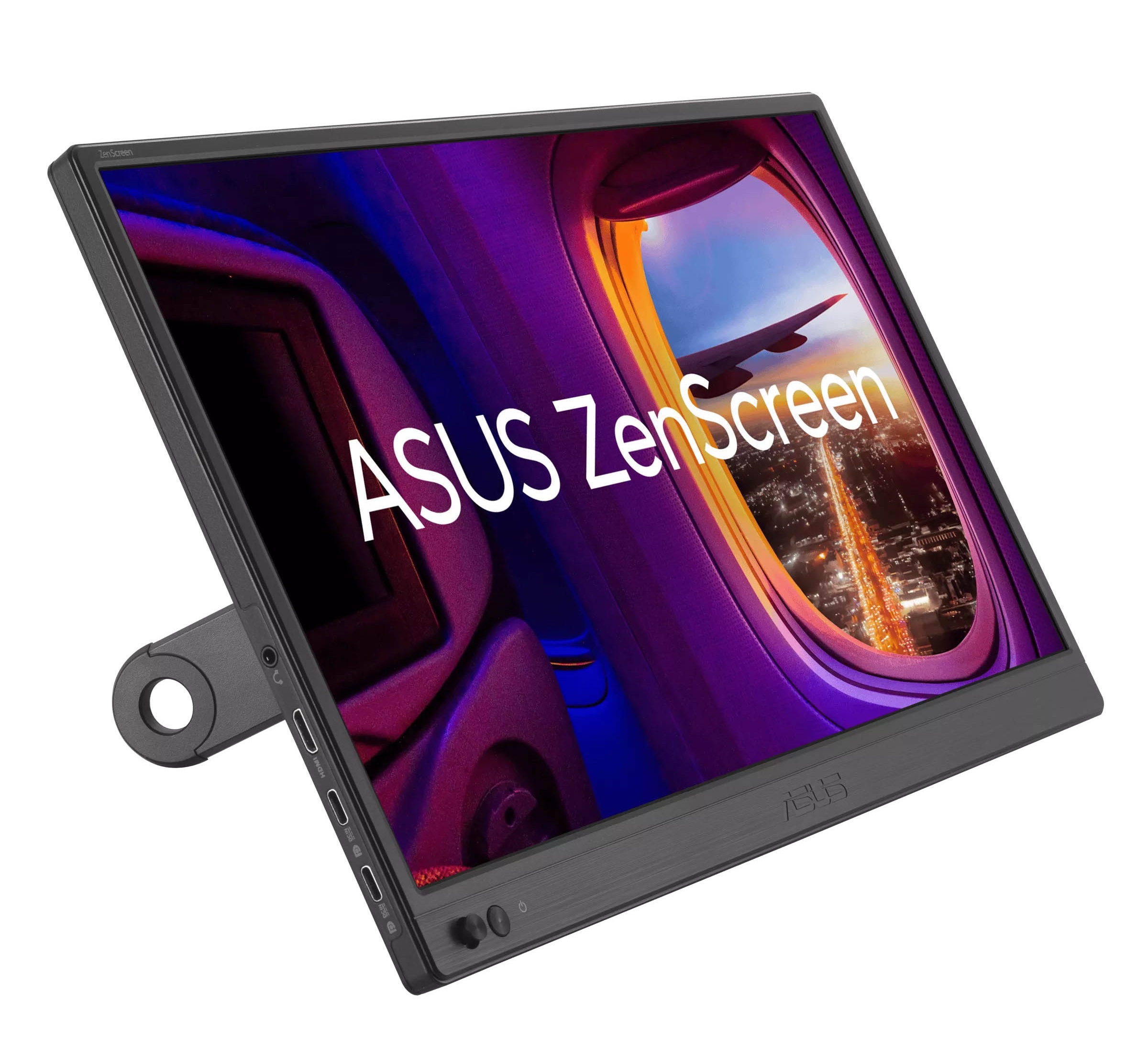 ASUS Monitor Portable ZenScreen 15.6" FHD IPS Anti-Glare 360° Kickstand HDMI Dual USB-C MB169CK - Image 3