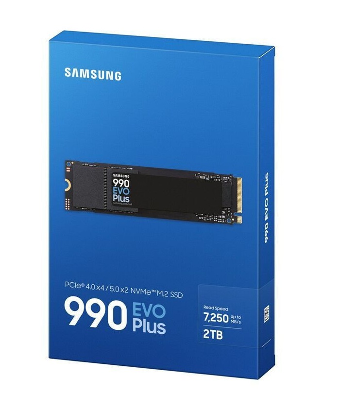Samsung SSD M.2 NVMe PCIe Gen4 2TB 990 EVO PLUS - Image 4