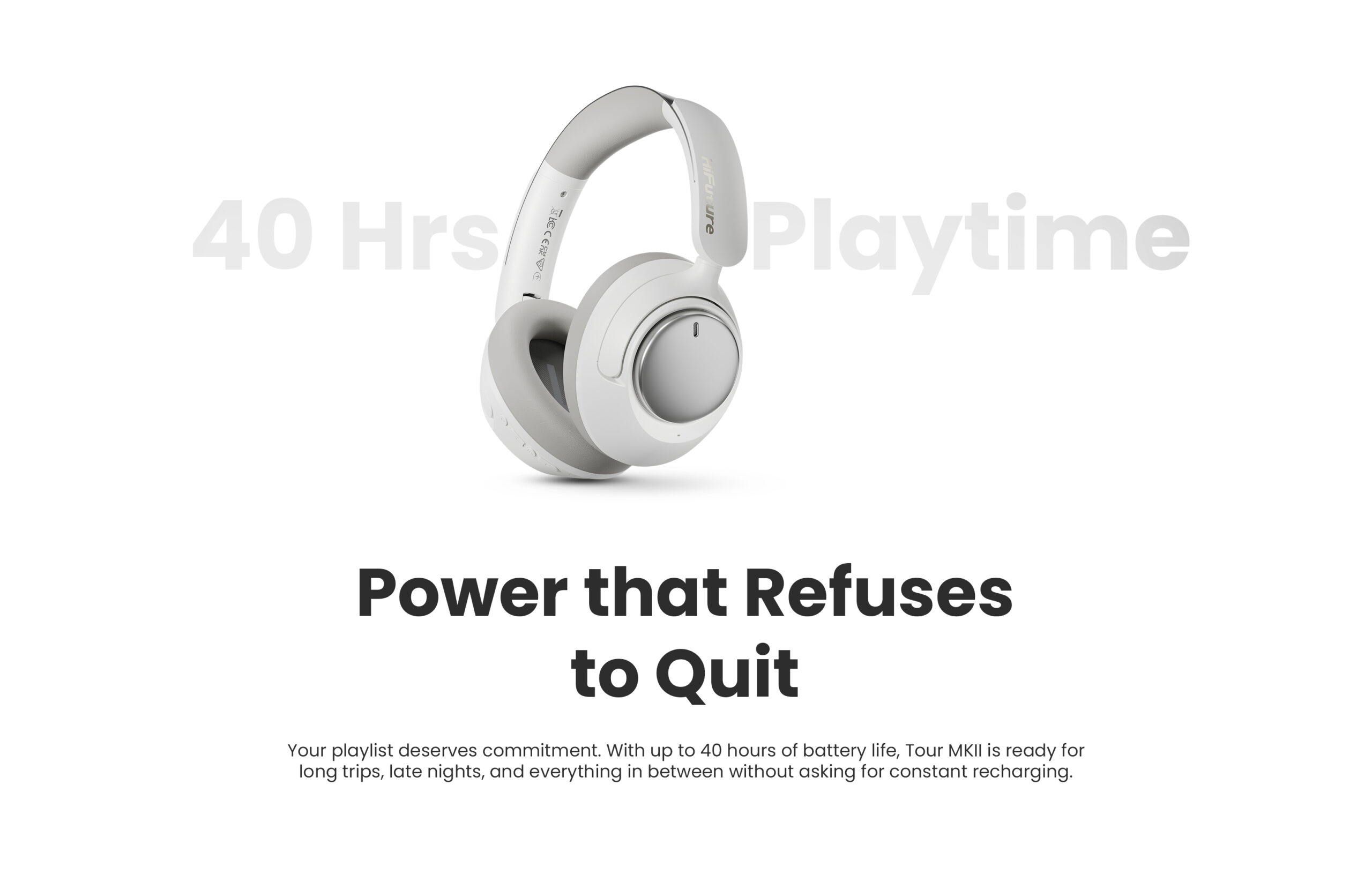 HiFuture Headphones Over Ear FUTURE TOUR MKII Black - Image 9