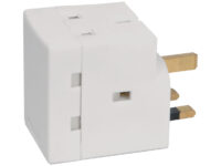 Mercury 3 Way UK Mains Adaptor 13A 429.813UK