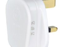 Mercury POWER Mains Plug UK 13A Fuse White 429.801UK