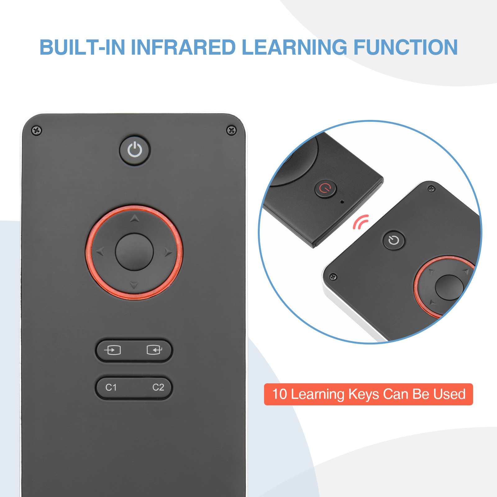 Rii Mini Keyboard Wireless 2.4GHz & Bluetooth with Touchpad K06 - Image 3