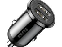 Baseus GRAIN Pro Car Charger 4.8A Black