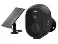 WOOX Camera Battery Outdoor 4MP + Solar (Bundle) R4253 Black