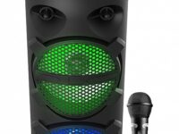 iDance Typhoon 200 Portable Speaker with Microphone & Remote
