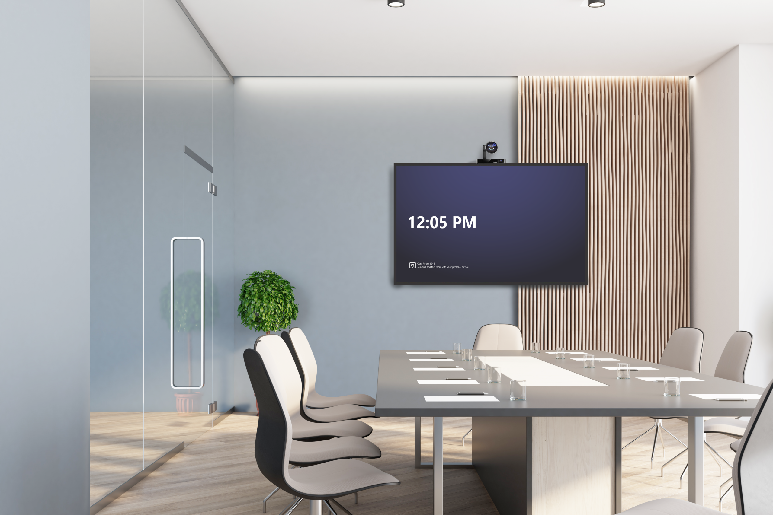 Yealink Video Conferecing Camera 4K Dual-Eye Intelligent Tracking for Medium and Large Rooms UVC86 Black - Image 4