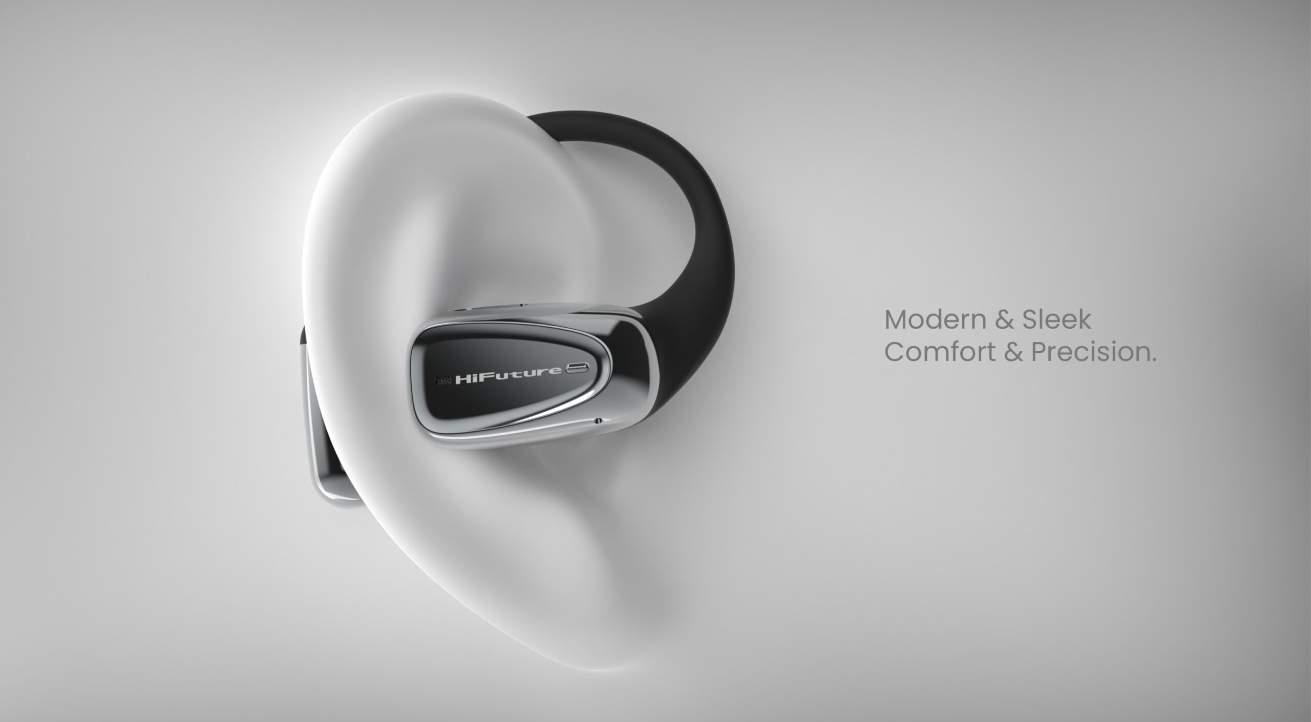 HiFuture Headphones Open Ear FutureMate 2 PRO Black - Image 5