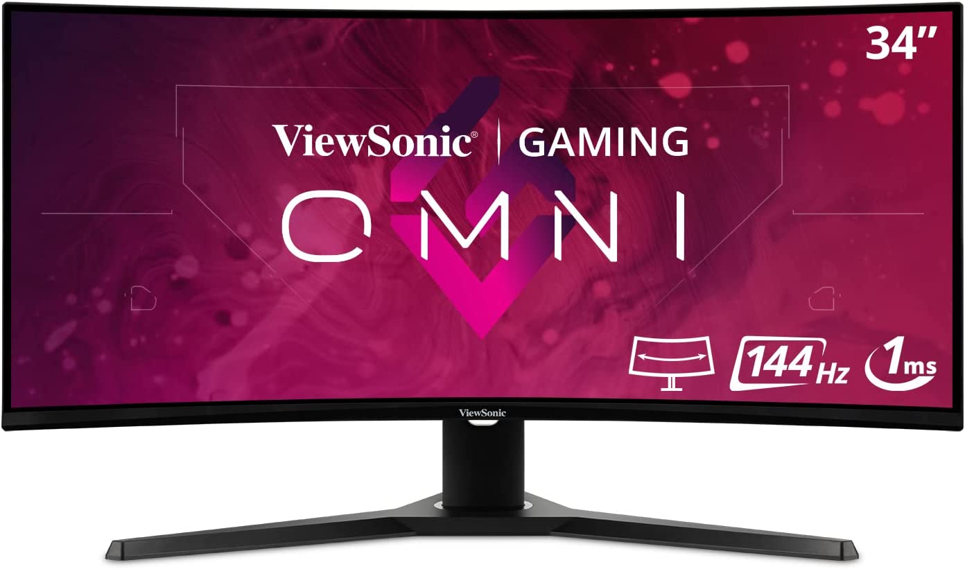 Viewsonic OMNI Gaming Curved Ultrawide Monitor 34'' 2K 180Hz VX3418-2KPC
