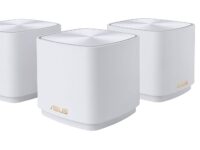 ASUS MESH ZenWiFi AX1800 Wi-Fi 6 Dual Band Gigabit XD4 Plus 3 Pack White