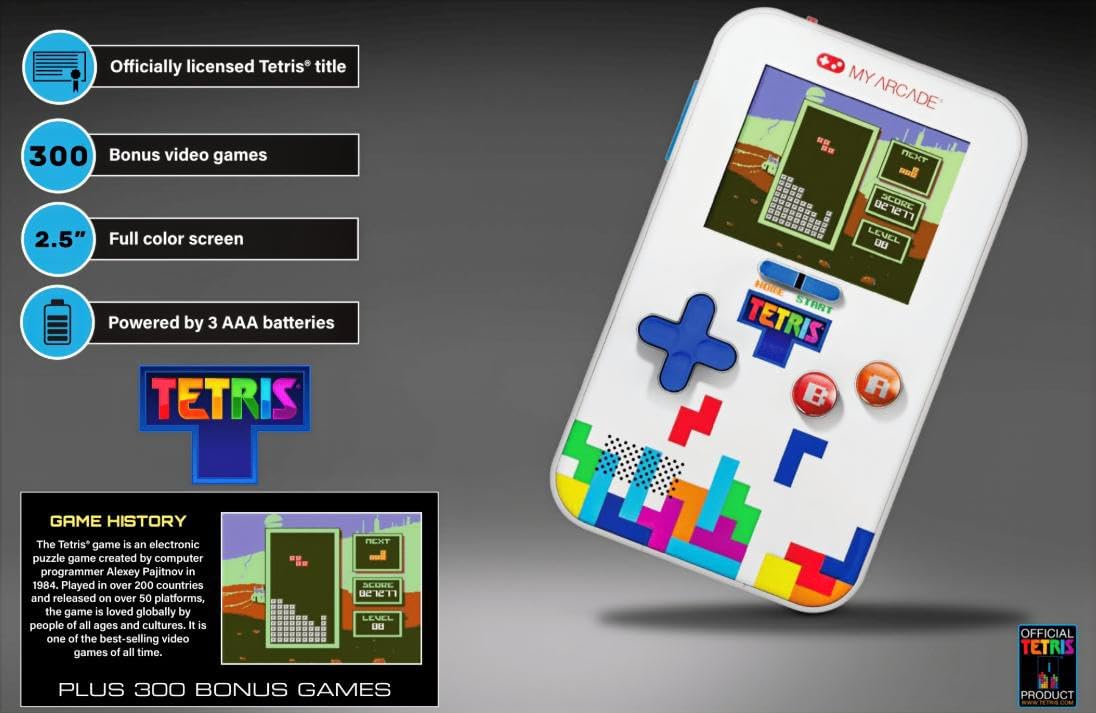 My Arcade GO GAMER TETRIS (301 GAMES IN 1) - Image 2
