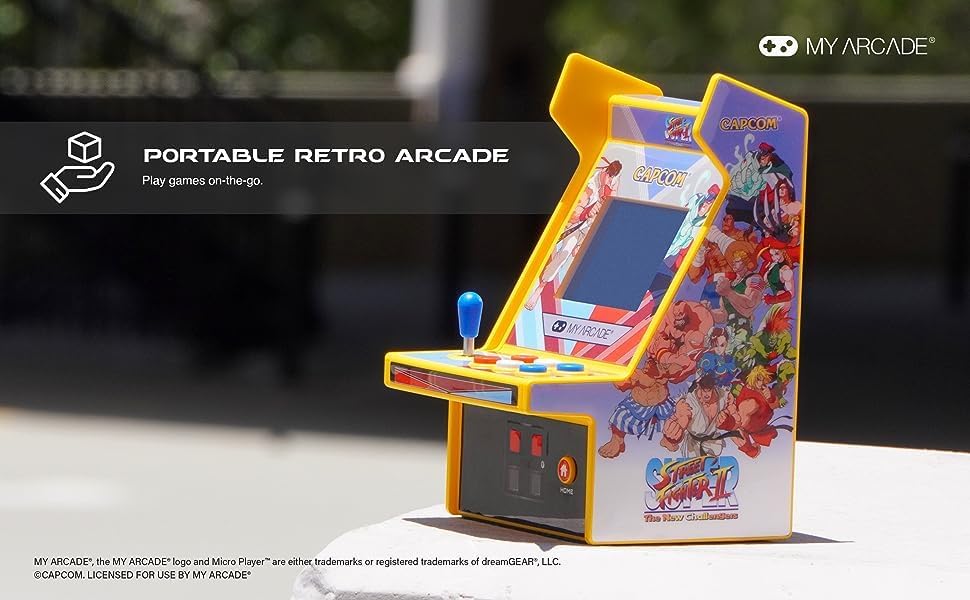 My Arcade MICRO PLAYER PRO SUPER STREET FIGHTER II (2 GAMES IN 1) - Image 2