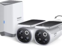 Baseus Security S1 Pro Outdoor Self Rotating Solar 3K 2-Cam Kit White