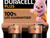 Duracell Alkaline C Plus Batteries 2pcs