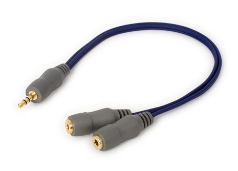 Techlink WiresNX 3.5mm to 2x3.5mm skts 0.3m 690020