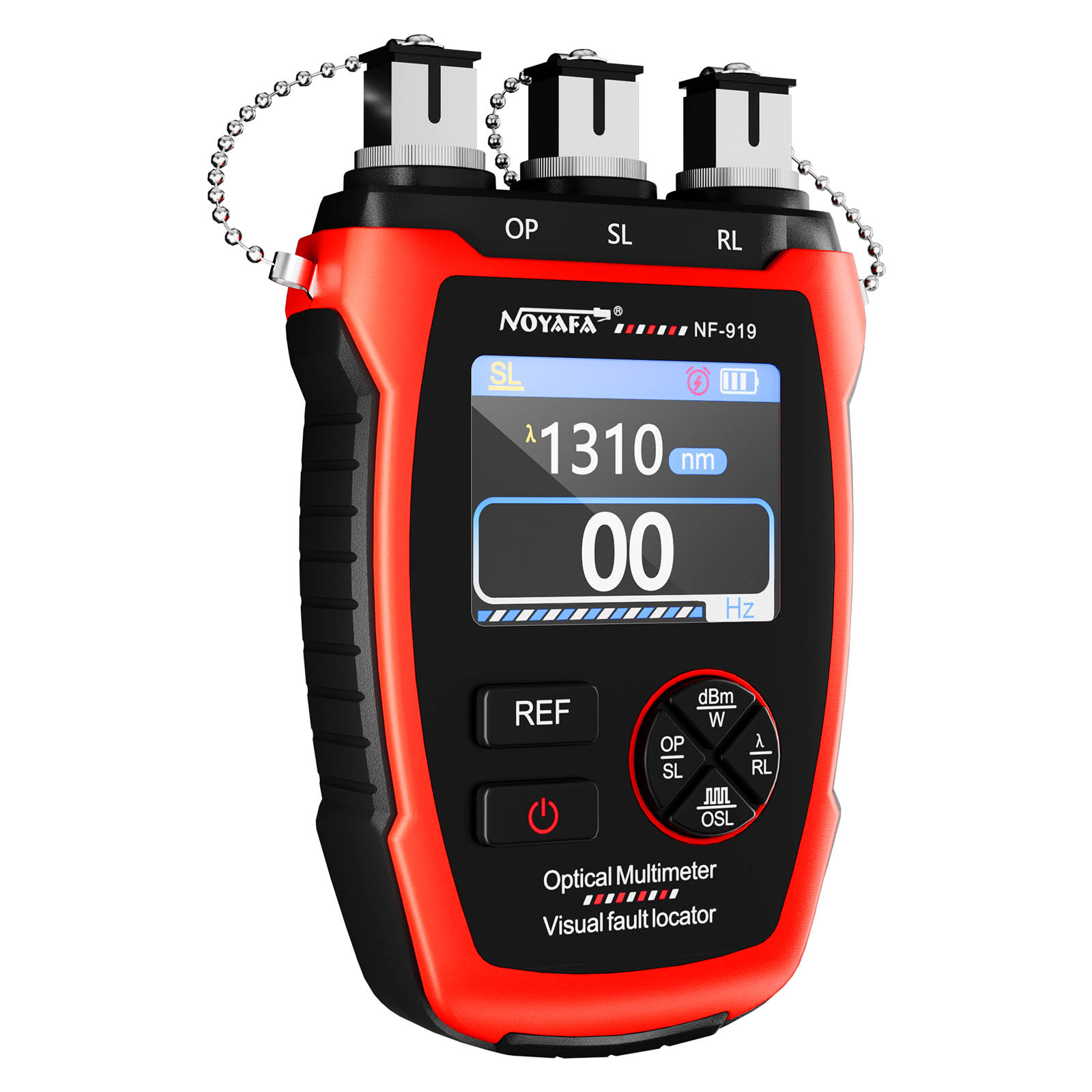 Noyafa Multifunctional Optical Fiber Tester Integrated Optical Power Meter, Light Source, and VFL NF-919 - Image 5