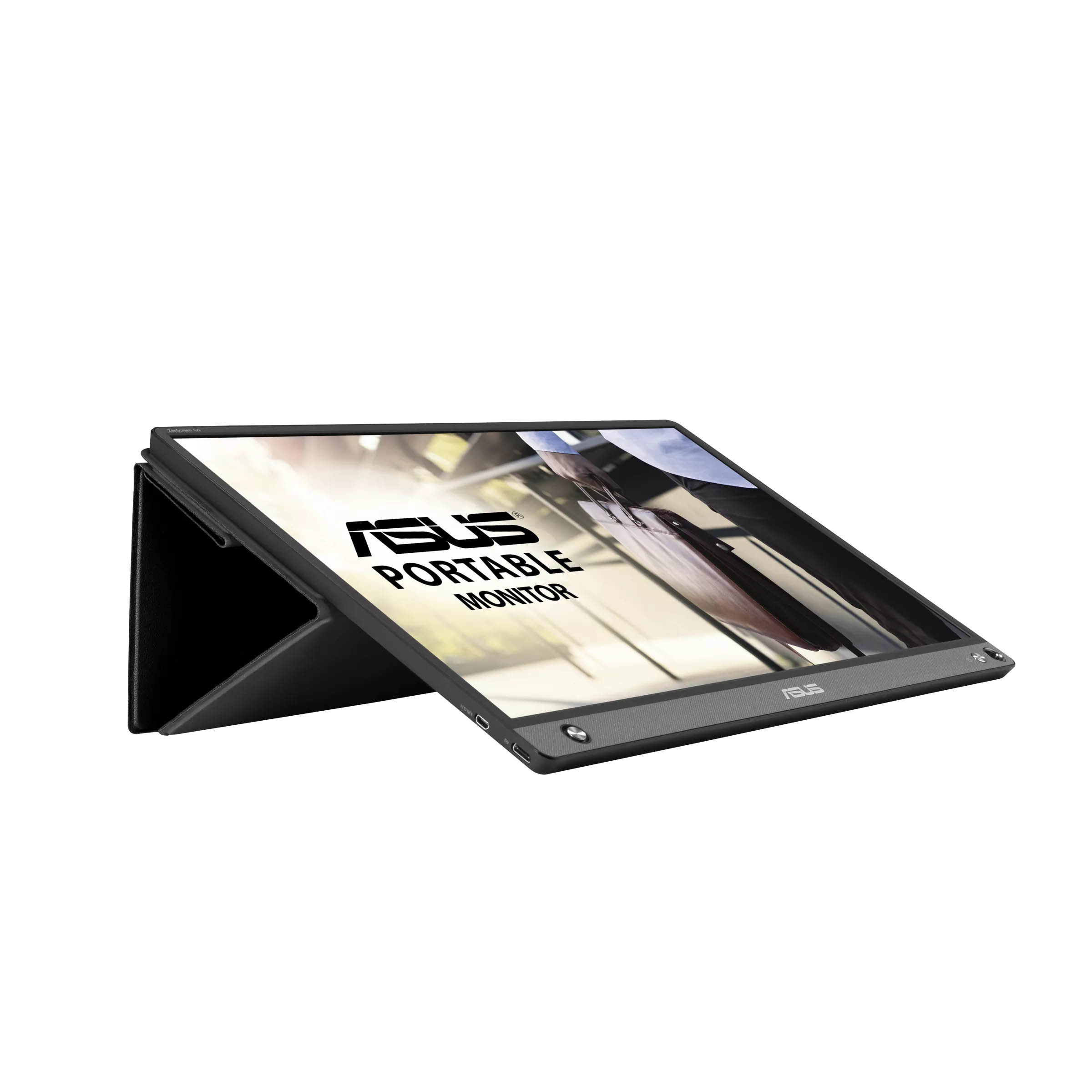 ASUS Monitor Portable ZenScreen GO 15.6" FHD IPS Built-in Battery Foldable Smart Case HDMI USB-C Speakers MB16AHP - Image 6