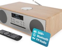 Majority OAKINGTON (Oak) Mini HiFi System 120W with CD Player