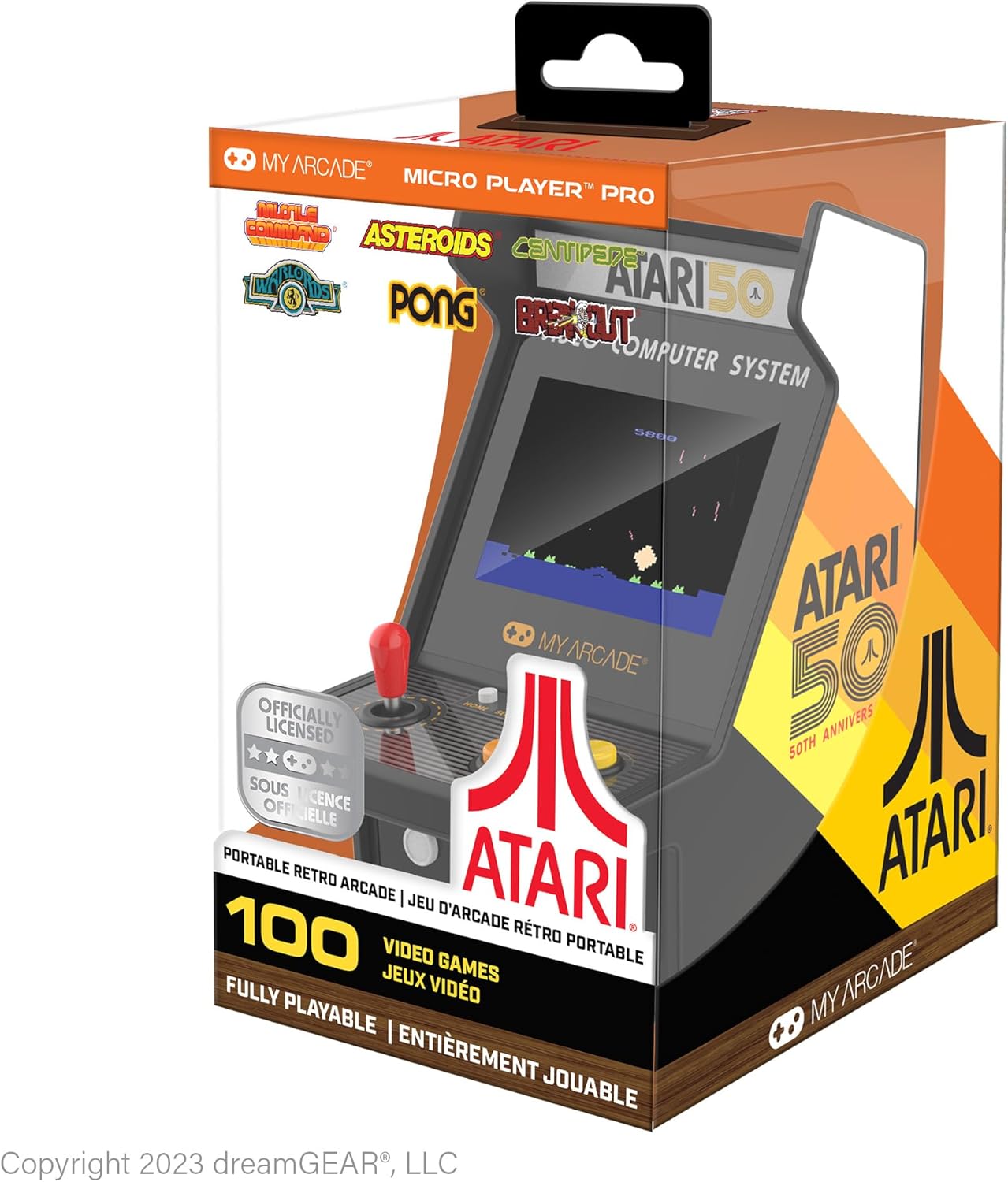 My Arcade MICRO PLAYER PRO ATARI (100 GAMES IN 1) - Image 8