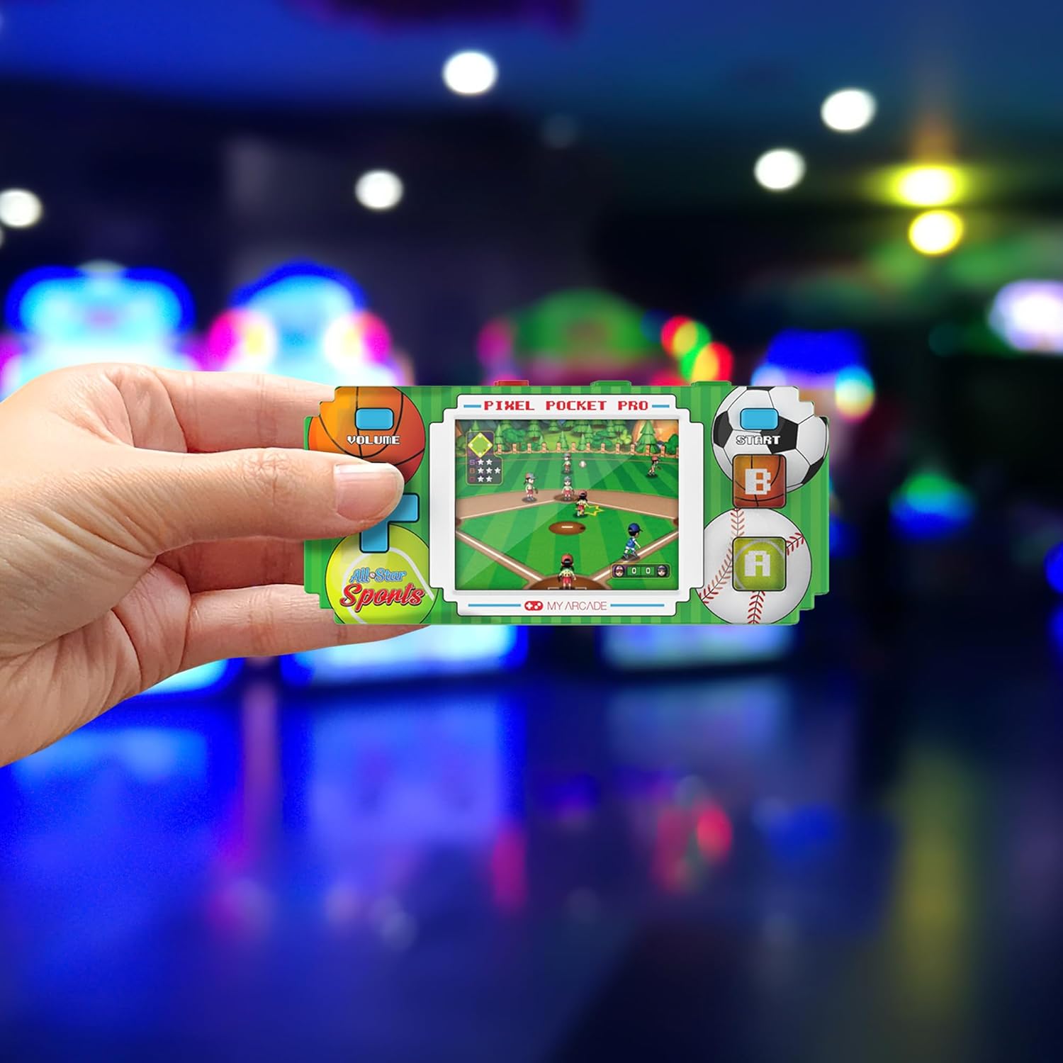 My Arcade PIXEL POCKET PRO ALL-STAR SPORTS(18 GAMES IN 1) - Image 3