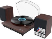 Majority Turntable MOTO PLUS incl 60W Speakers & Audio Technica Cartridge