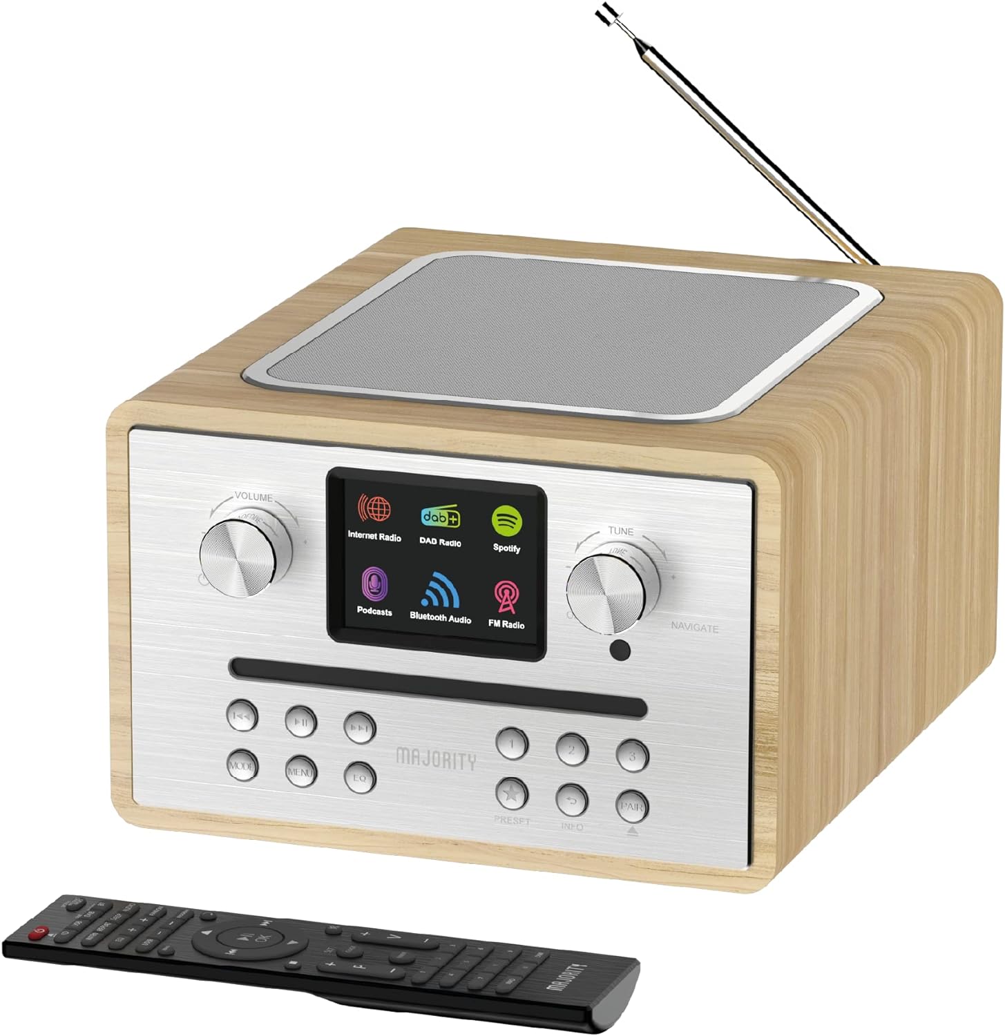 Majority HOMERTON 2 Mini HiFi with FM Radio