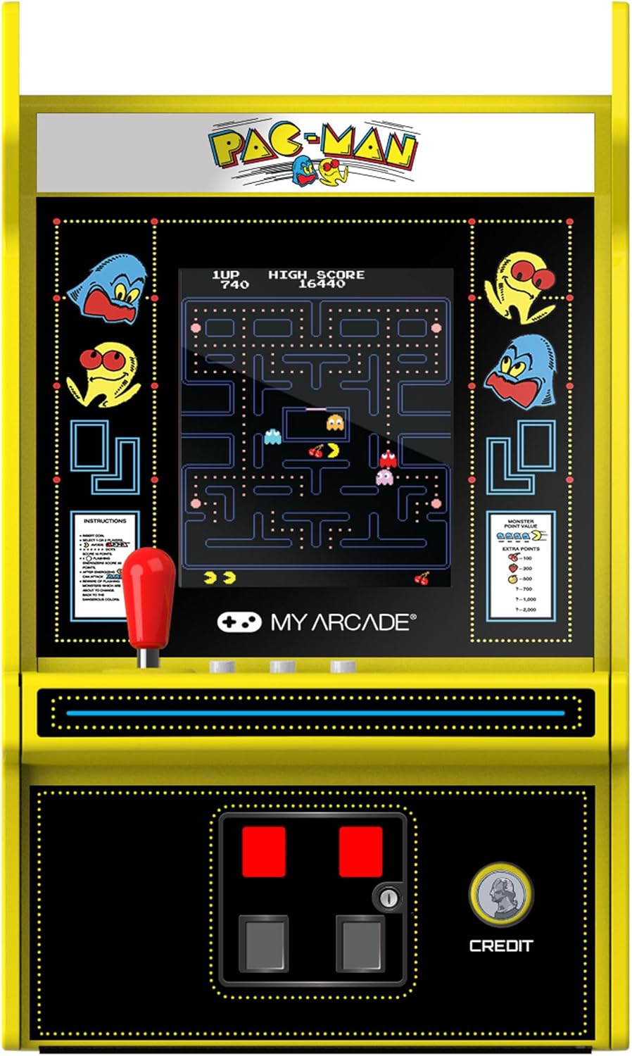 My Arcade MICRO PLAYER PRO PAC-MAN - Image 4