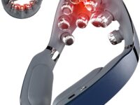 SKG Neck Massager Pulse-Heat-APP-Multiple Heads G7 Pro-Fold