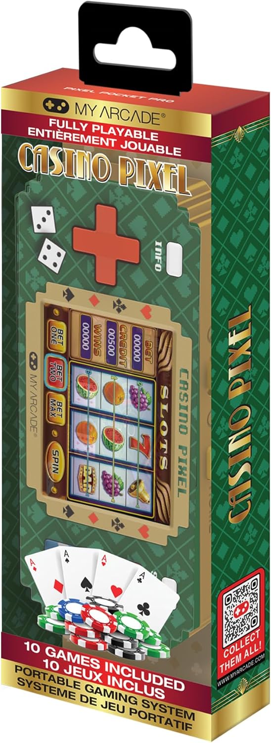 My Arcade PIXEL POCKET PRO CASINO (10 GAMES IN 1) - Image 6