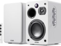 Majority Speakers Active D70X 70W 2.0 BT/USB/Phono/HDMI ARC White (pair)