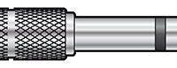 QTX 3.5mm Female to 6.3mm Male Adaptor Metal 757.882UK