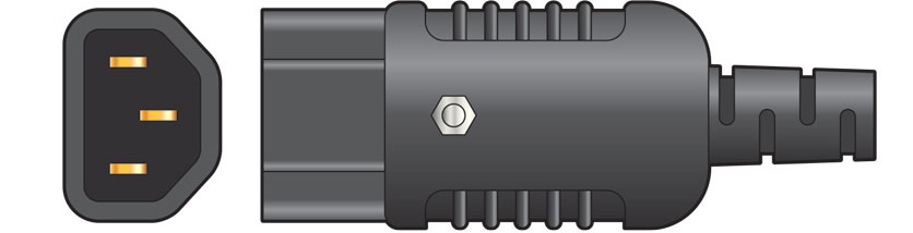 Mercury Heavy Duty In-line IEC Socket Connector C14 776.250UK