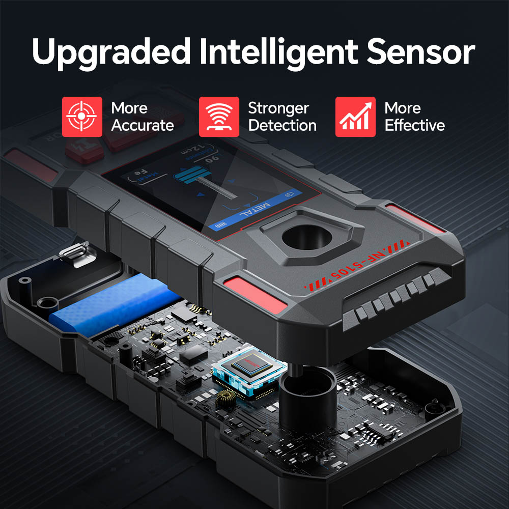 Noyafa Wall Detector-High Sensitivity, Safety Drilling, Support Various Material Detection NF-5105 - Image 7