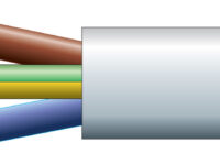 Mercury Mains Power Cable 3-Core 15A 1.5mm 100m White 804.347UK
