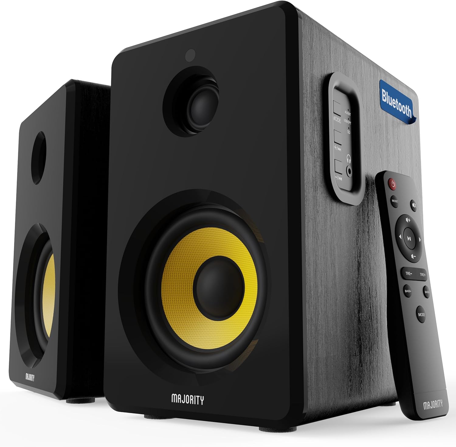 Majority D40X Active Speakers 70W 4'' BT/USB/SD (pair)