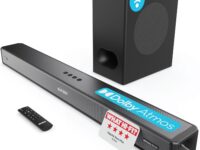 Majority SIERRA PLUS Soundbar 400W 2.1.2 Dolby Atmos Wireless Subwoofer 3xHDMI BT-USB (UK)