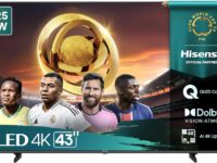 Hisense 43E7Q 43'' 4K Smart QLED TV With Dolby Vision And Dolby Atmos