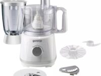Gorenje Kitchen Blender Food Processor 800W with 5 attachments SB801W White/Inox
