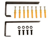 Adastra RACK-IT Wall/Counter Brackets 1U pair 853.081UK